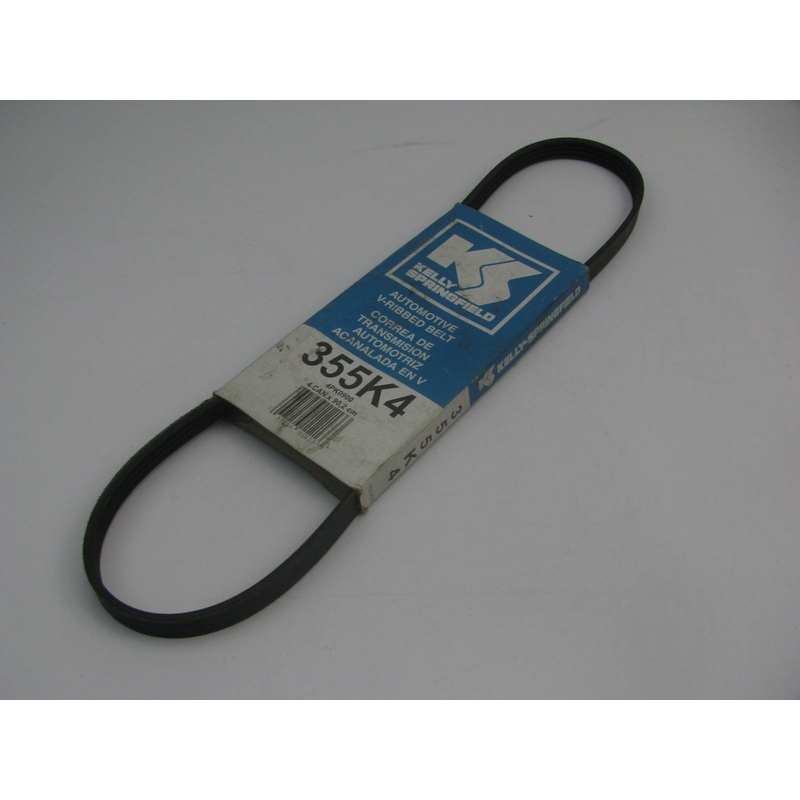 Kelly-springfield 355K4 Serpentine Belt - 0.54'' X 35.50'' - 4 Ribs