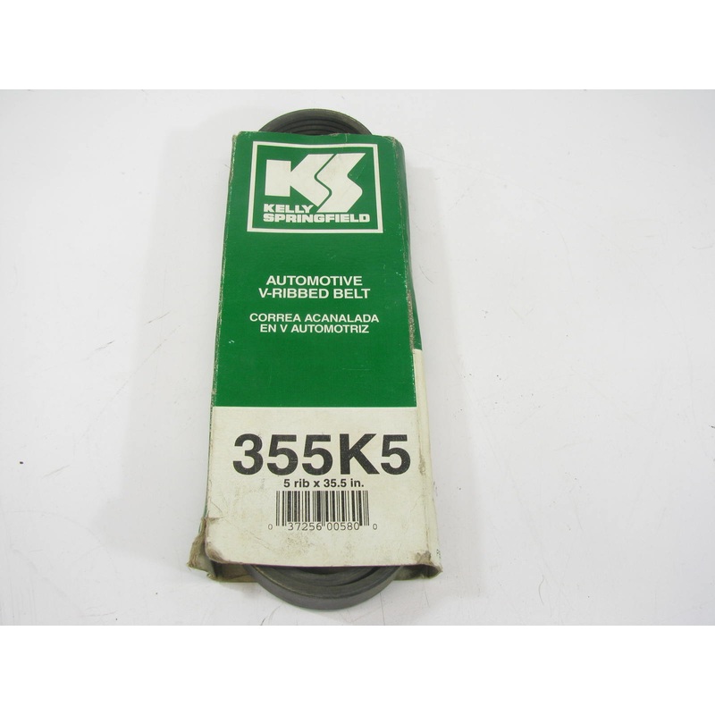 Kelly-springfield 355K5 Serpentine Belt - 0.69'' X 36.00'' - 5 Ribs