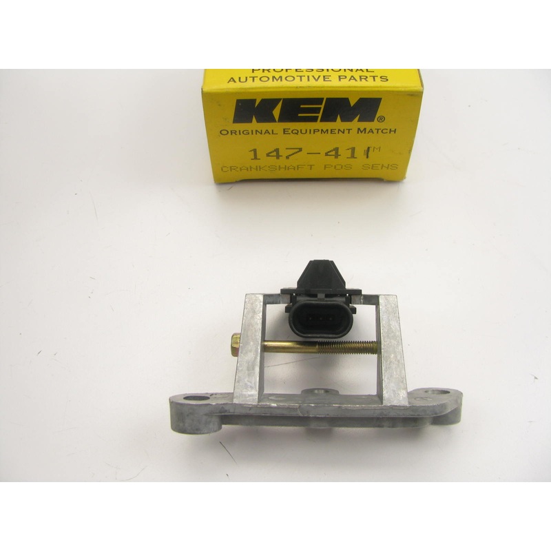 Kemparts 147-410 Engine Crankshaft Position Sensor W/ Bracket 1986-89 GM 3.8L-V6