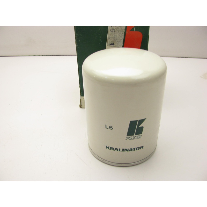 Kralinator L6 Oil Filter For Toyota Forklifts, Landcruiser Diesel (86- 87) WHITE