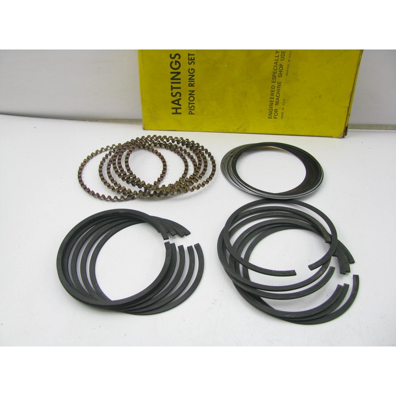Hastings SR-4022-040 Engine Piston Rings .040'' 1964-1965 Pontiac 215 I6