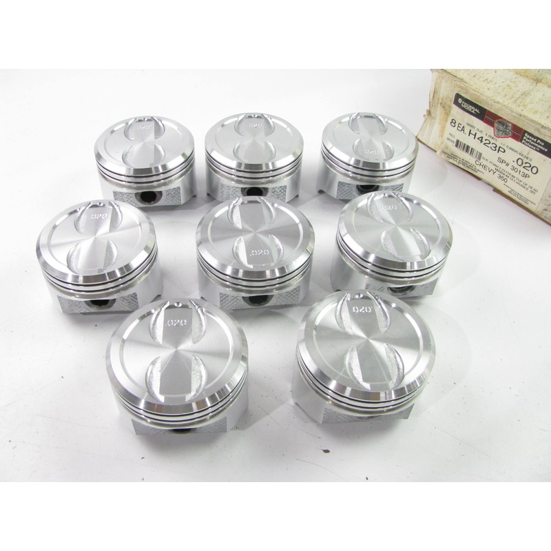 Hypereutectic  Engine Piston Set H423P -.020  For GM 5.7L 350cu
