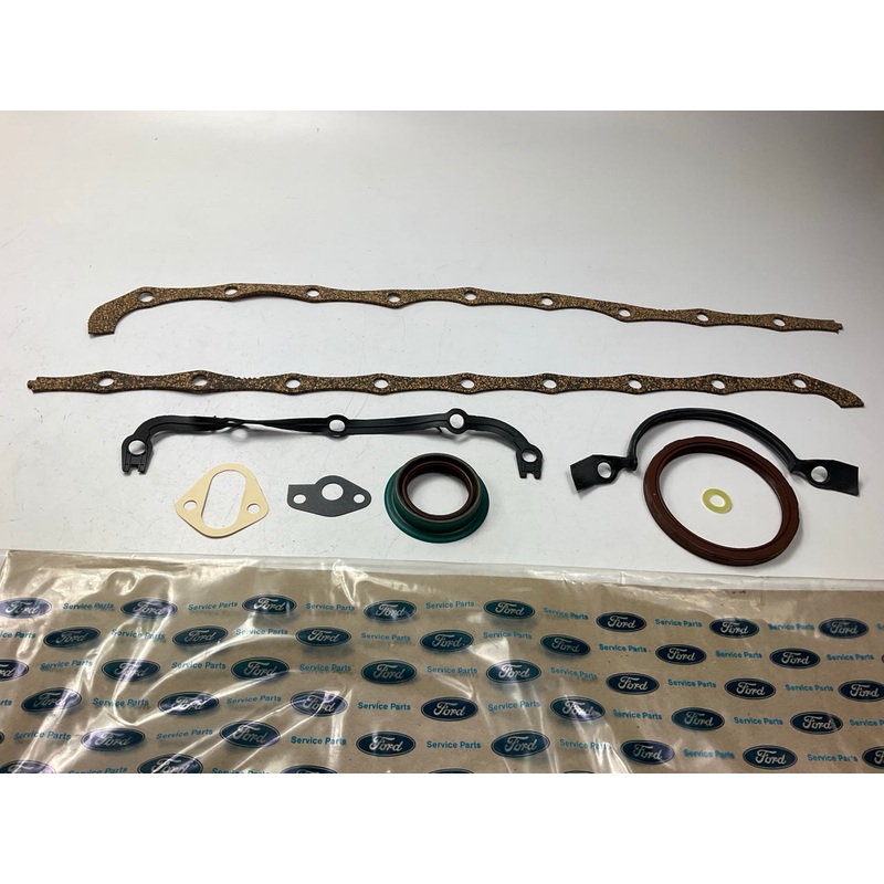 INCOMPLETE Ford E5TZ-6E078-B Lower Engine Conversion Gasket Set 1985-1987 300-L6
