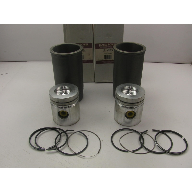 (2) Sealed SL-2596A Engine Cylinder Sleeve Assembly For John Deere 270 404-L6