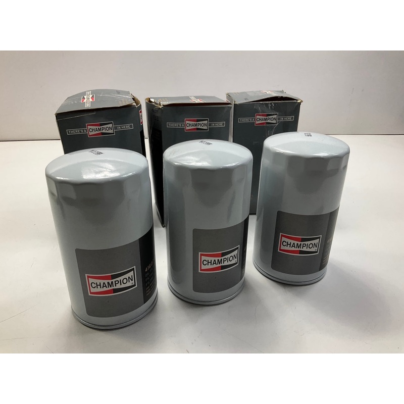 (3) Champion 41607T Engine Oil Filter