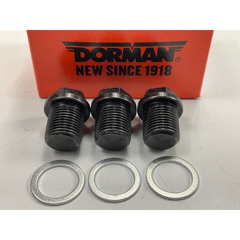 (3) Dorman 090-167 Engine Oil Drain Plug