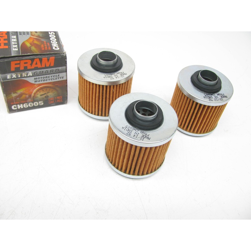 (3) Fram CH6005 Motorcycle Oil Filter