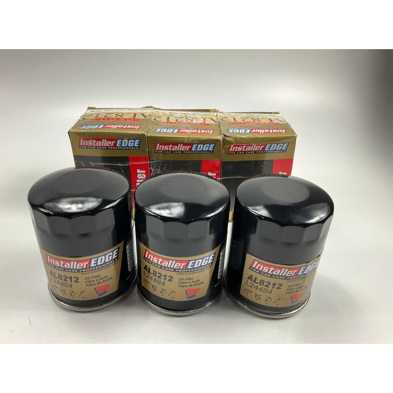 (3) Installer Edge AL8212 Engine Oil Filter