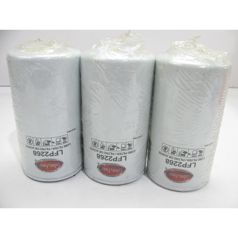 (3) Luberfiner LFP2268 Oil Filter Replaces LF457 LF3918 BD7095 85809 PH8933