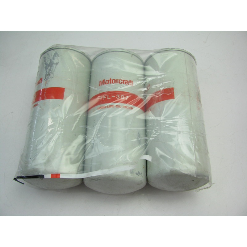 (3) Motorcraft FL307 Engine Oil Filter Replaces PH49A 51791 L59068 LK77M LF554