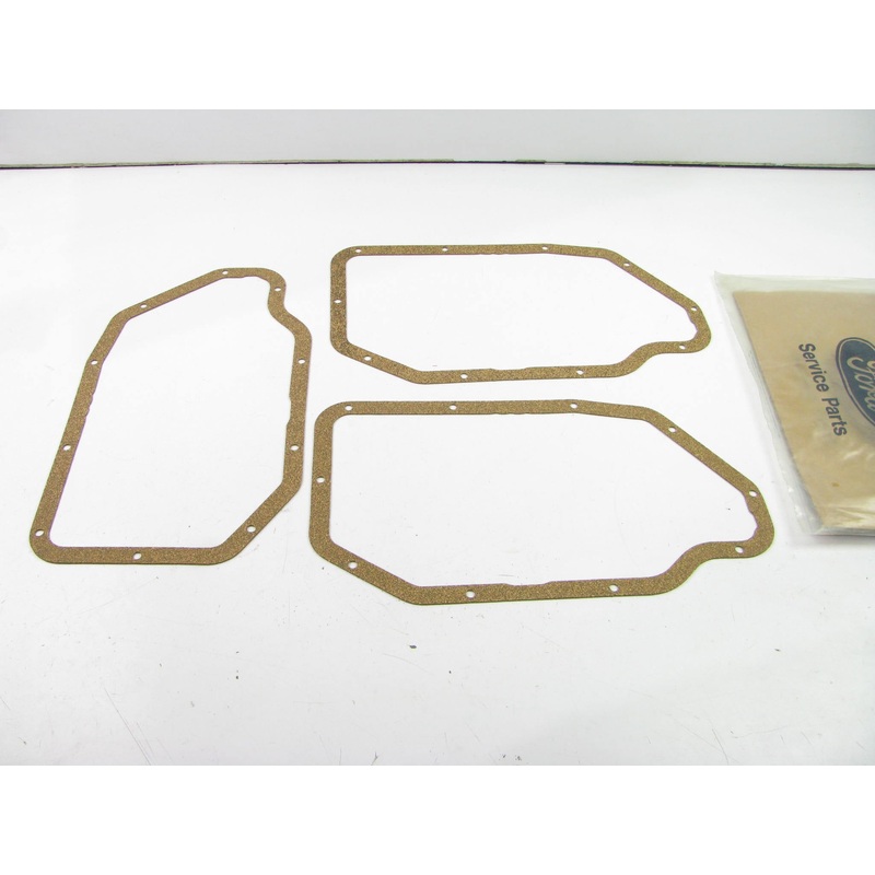 (3) NEW - OEM Ford E1FZ-7F396-A Transmission Main Cover Gasket 1981-1994 ATX