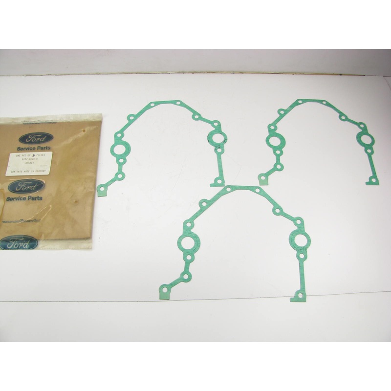 (3) NEW - OEM Ford F0TZ-6020-A Cylinder Front Cover Gaskets 1990-1997 4.0L