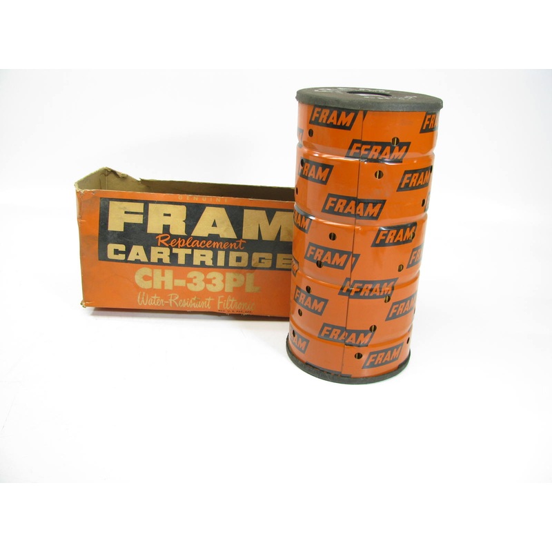 Fram CH-33PL Oil Filter Replaces CH333PL 51162 L30135 LH4270 FP353 LF522 P554731