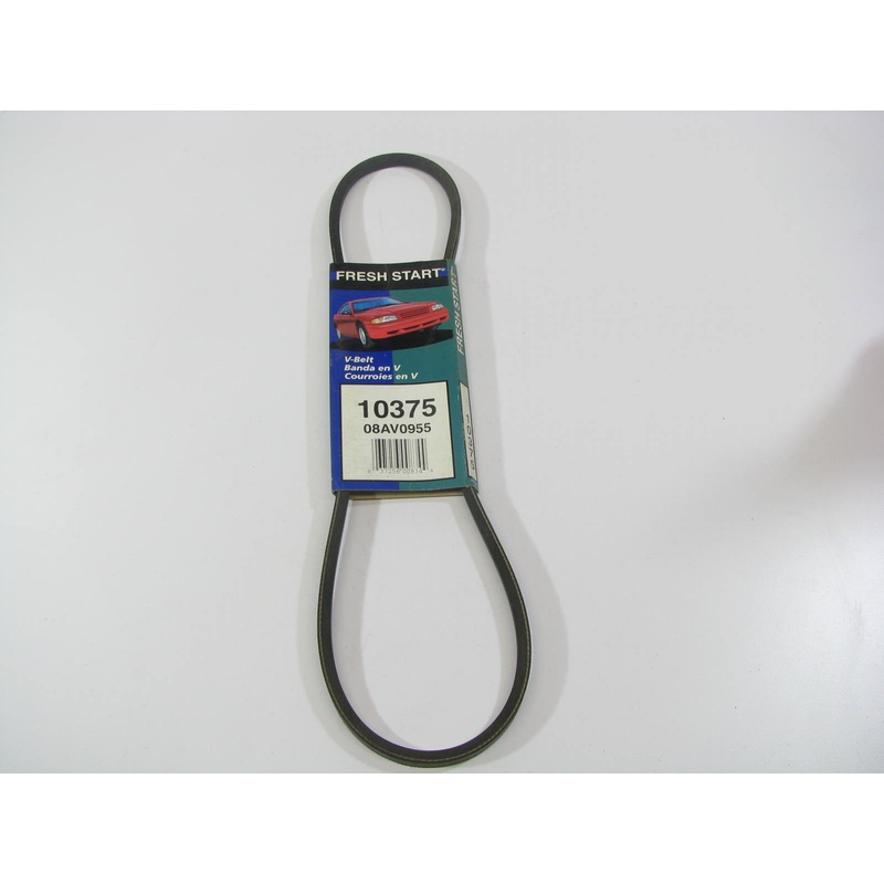 Freshstart 10375 Accessory Drive Belt - 0.32'' X 37.625'' - 36 Degree