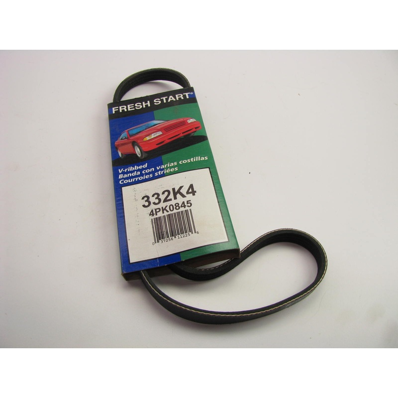Freshstart 332K4 Serpentine Belt - .56'' X 33.695'' - 4 Ribs