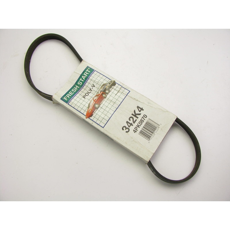 Freshstart 342K4 Serpentine Belt - 0.56'' X 35.00'' - 4 Ribs