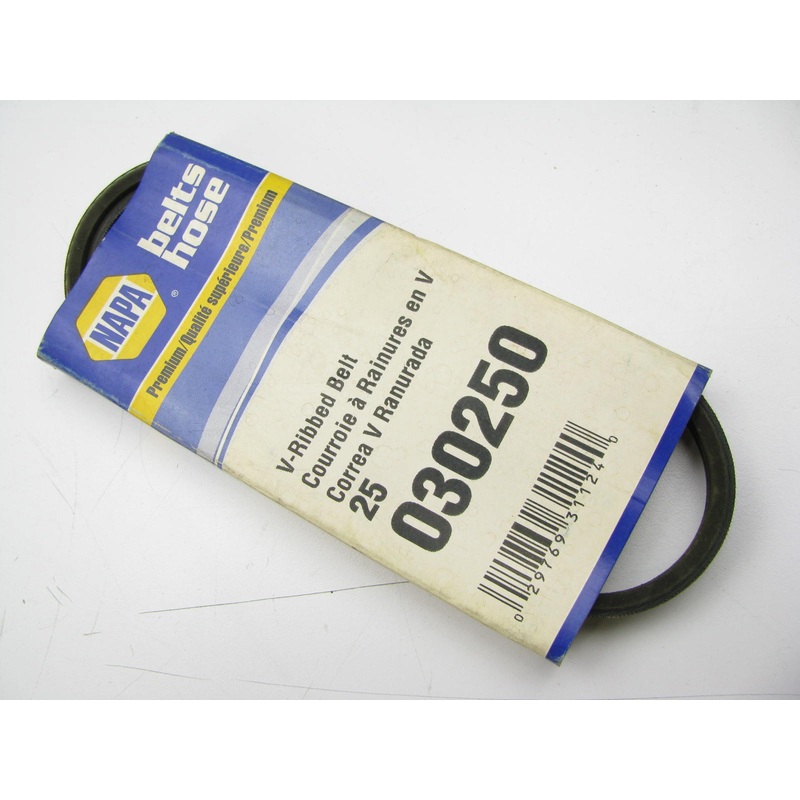 Gates 030250 Serpentine Belt - 0.42'' X 25.50'' - 3 Ribs