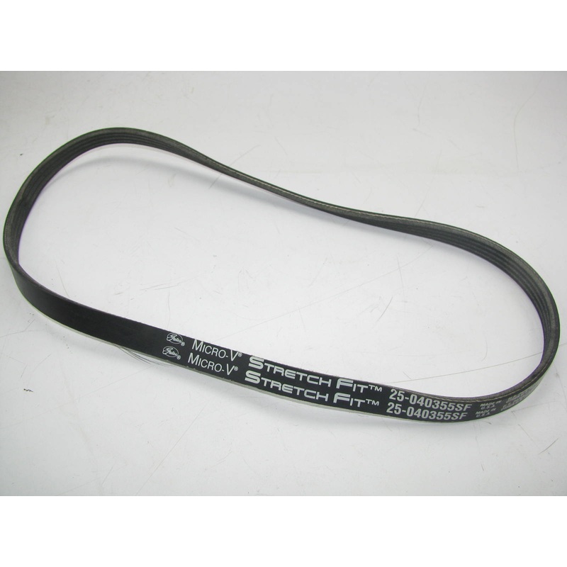 Gates 040355SF Stretch Serpentine Belt - 0.56'' X 36.00'' - 4 Ribs