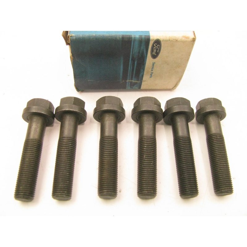 Ford 304, 401, 456, 456T 474 Connecting Rod Bolts - 6 Pieces OE Ford F1HZ-6214-A