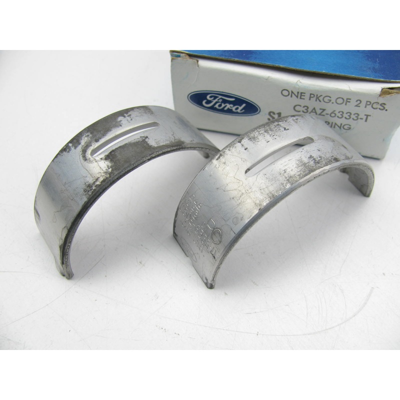 Ford C3AZ-6333-T Upper Crankshaft Main Bearings .010'' 1962-1989 260 289 302