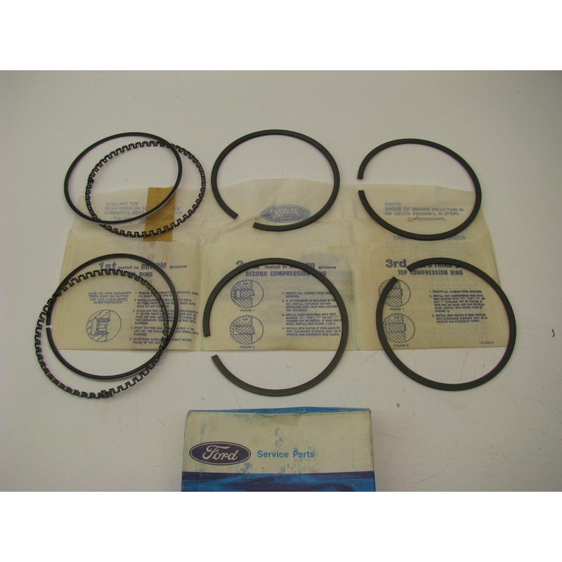 Ford C8SZ-6148-A Piston Rings 429 460 V8 STANDARD SIZE - DOES 2 PISTONS ONLY