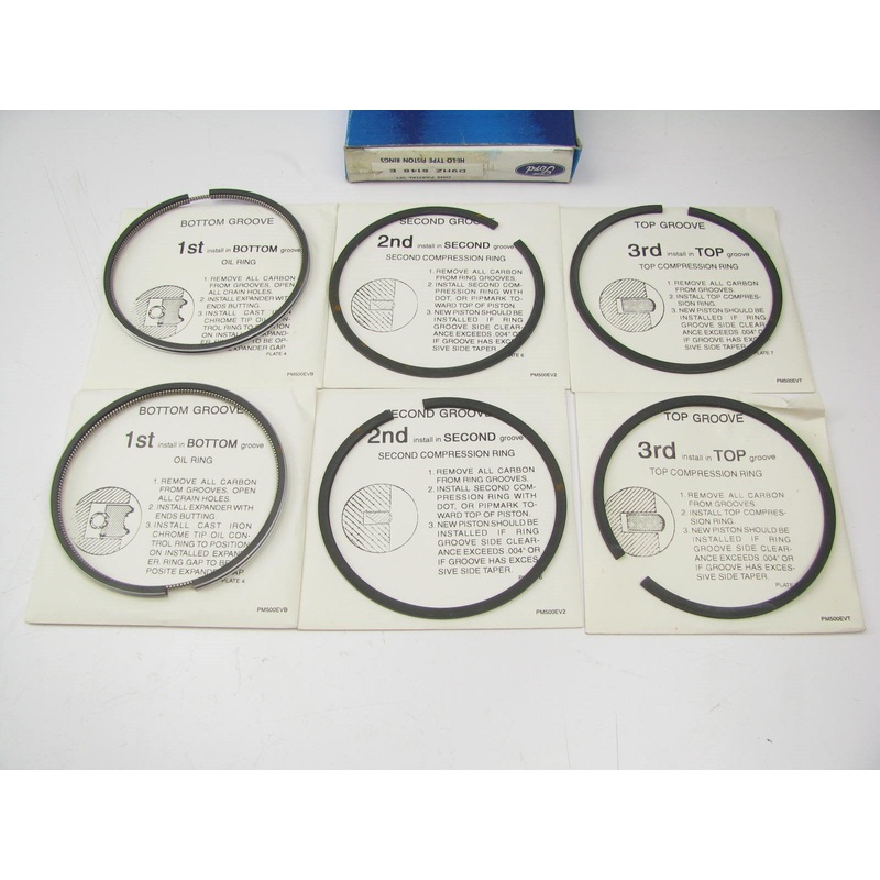 Ford D9HZ-6148-E Partial Piston Ring Set - Std 1980-1984 Ford Truck 429 7.0L V8