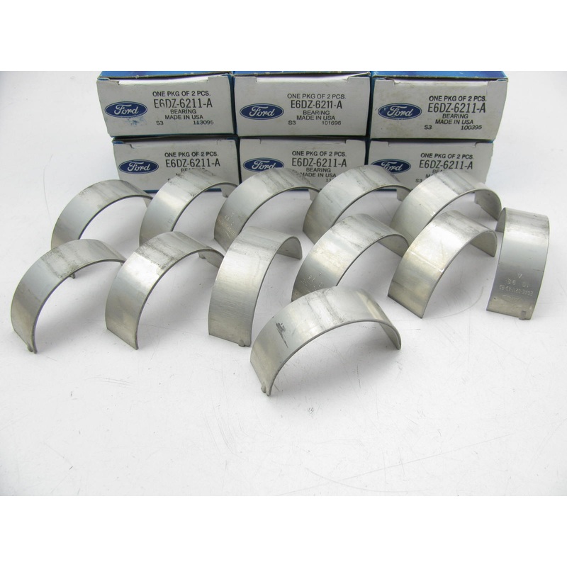 Ford E6DZ-6211-A Connecting Rod Bearings Set - STANDARD - 1986-2000 3.0L Vulcan