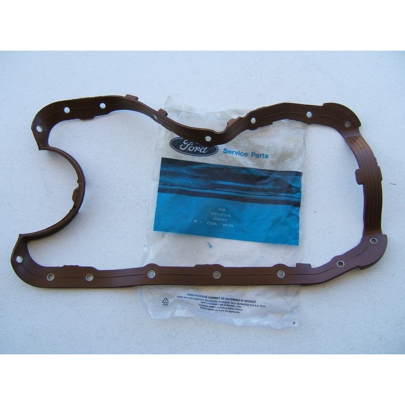 Ford E9DZ-6710-A Engine Oil Pan Gasket - 1986-1990 3.0L OHV VULCAN Engine Taurus