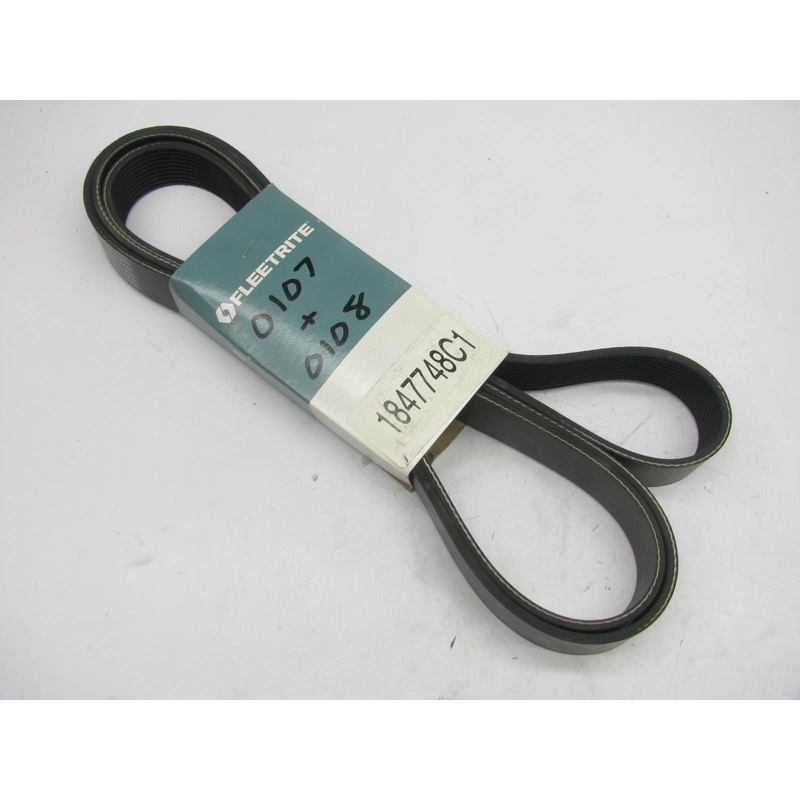 Fleetrite 1847748C1 Serpentine Belt - 1.367'' X 98.875'' - 10 Ribs  K100983HD