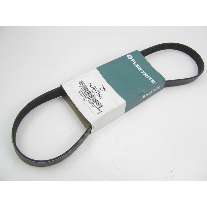 Fleetrite FLTBT410K6 Serpentine Belt - 0.84'' X 41.50'' - 6 Ribs