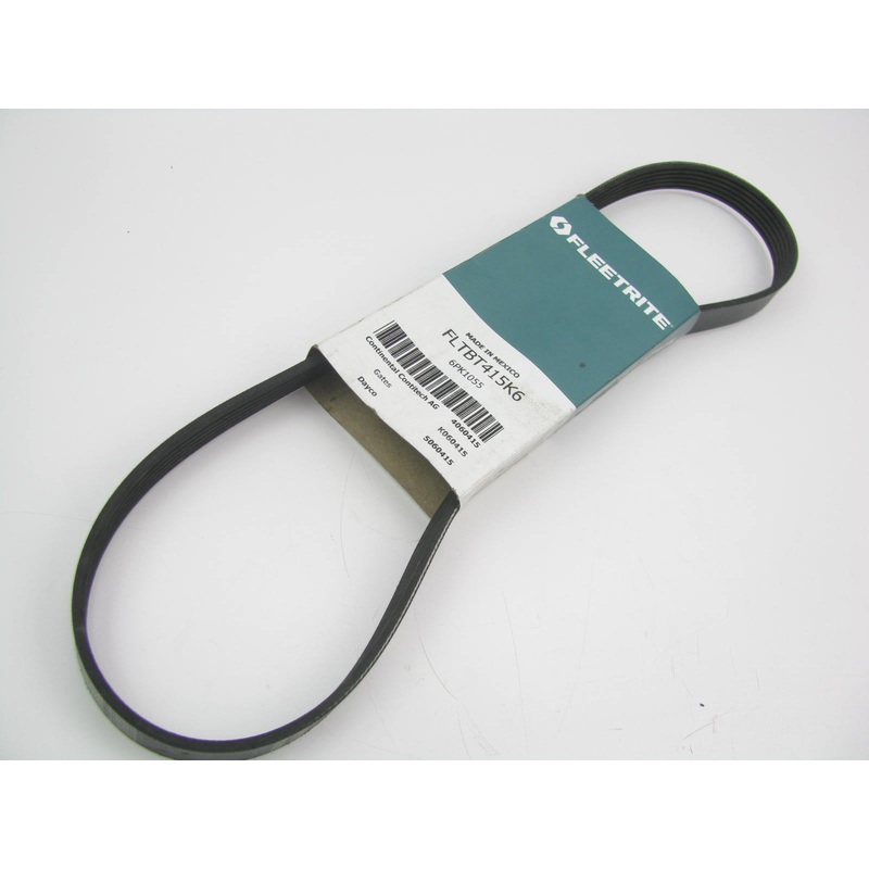 Fleetrite FLTBT415K6 Serpentine Belt - 0.84'' X 42.00'' - 6 Ribs