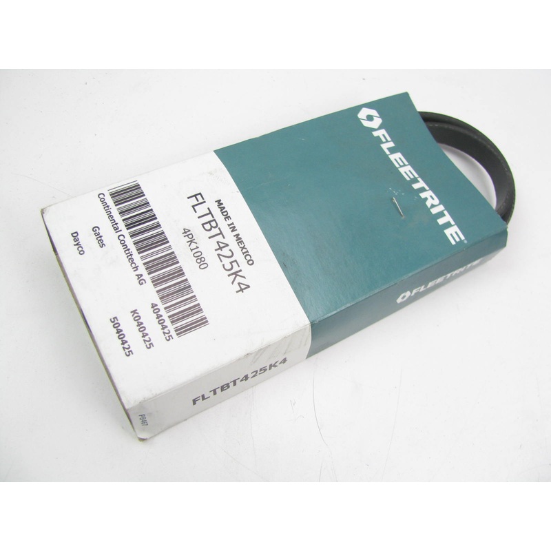 Fleetrite FLTBT425K4 Serpentine Belt - 0.56'' X 42.50'' - 4 Ribs
